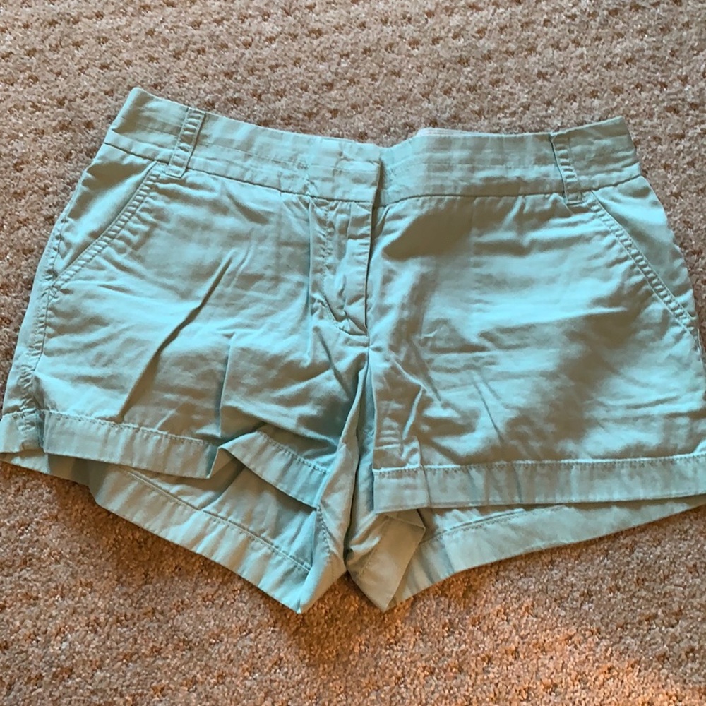 Teal shorts size 6
